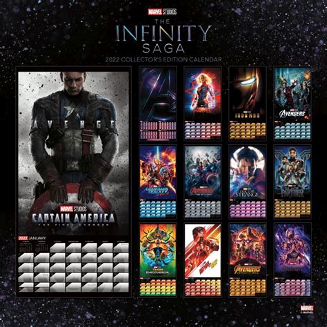 Marvel Calendar 2022